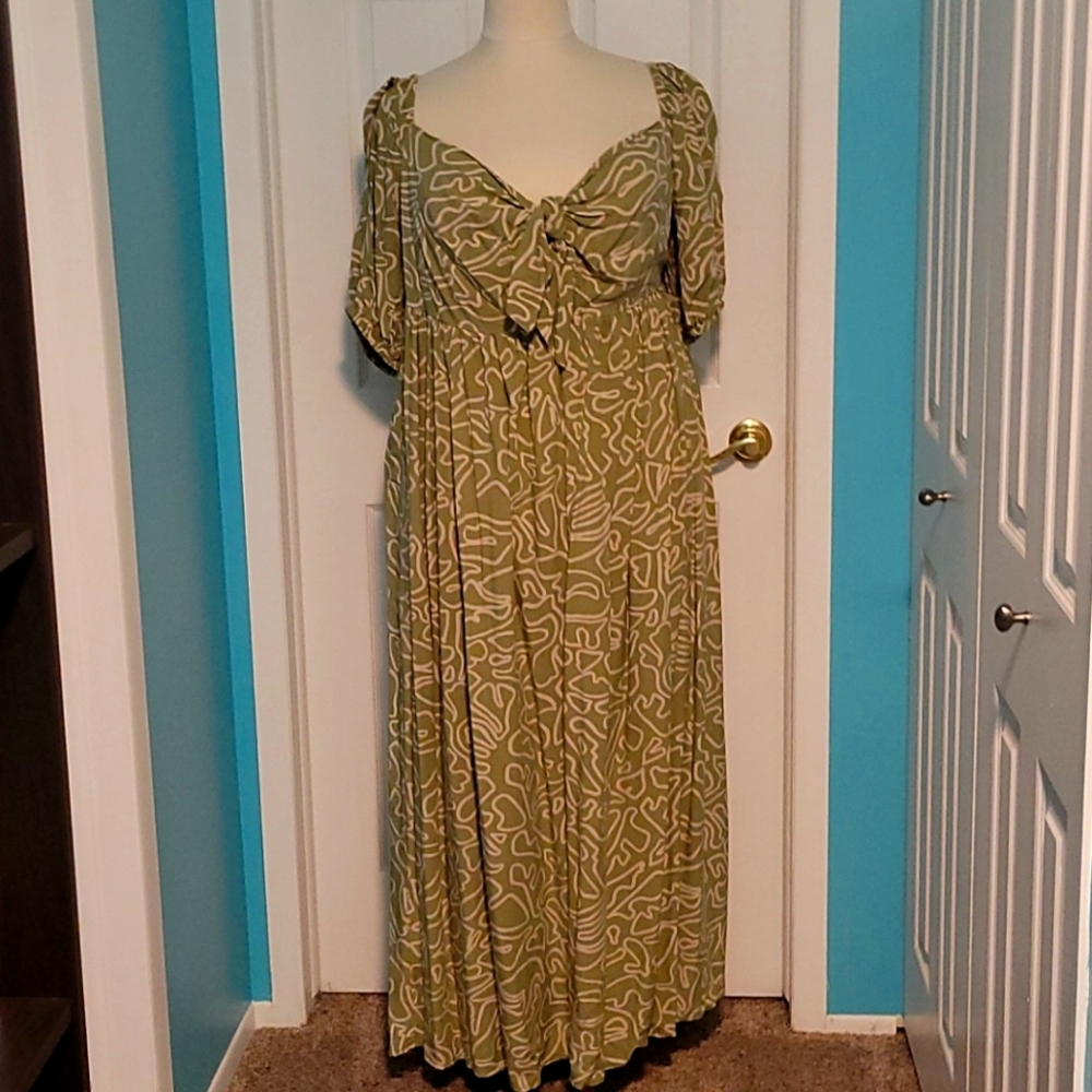 Eloquii maxi dress NWT